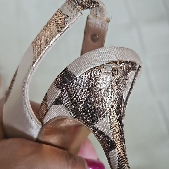 Ted Baker Tan and Brown Heels with Elegant Design - Picture 15 of 16